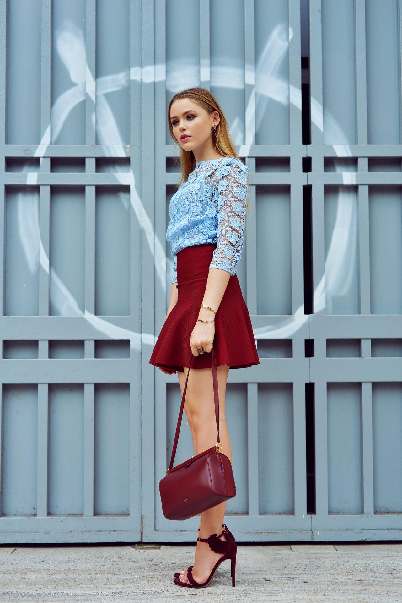 lace tops outfits