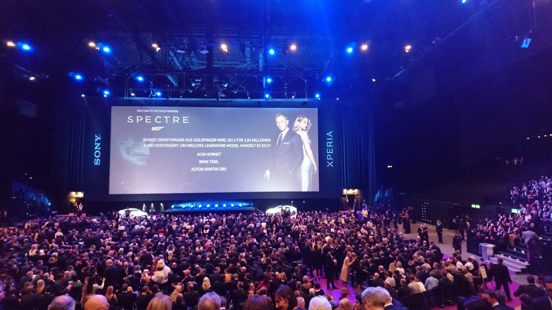 Bond Premiere Zurich Spectre Opening is the Biggest in Swiss History Ask The Monsters