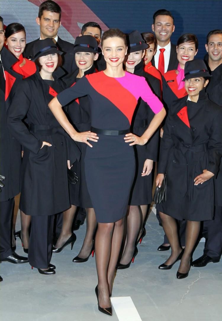 Miranda Kerr Qantas Uniform 750 1081 Ask The Monsters