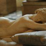 Borghese-Hermaphroditus-Louvre-face-free-wallpaper
