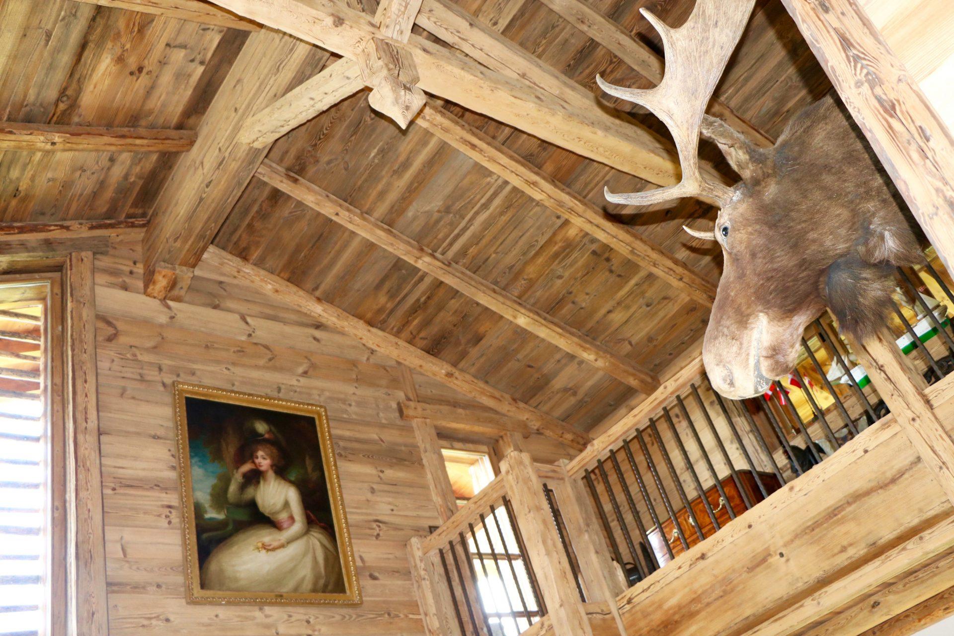 villars chalet interior