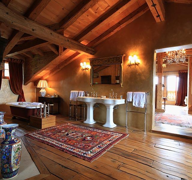 Luxury Bath of Chalet Eugenia Klosters