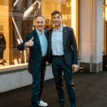 29.02.2024, Technogym Zuerich Eroeffnung, Nerio Alessandri und Andrea Matteucci