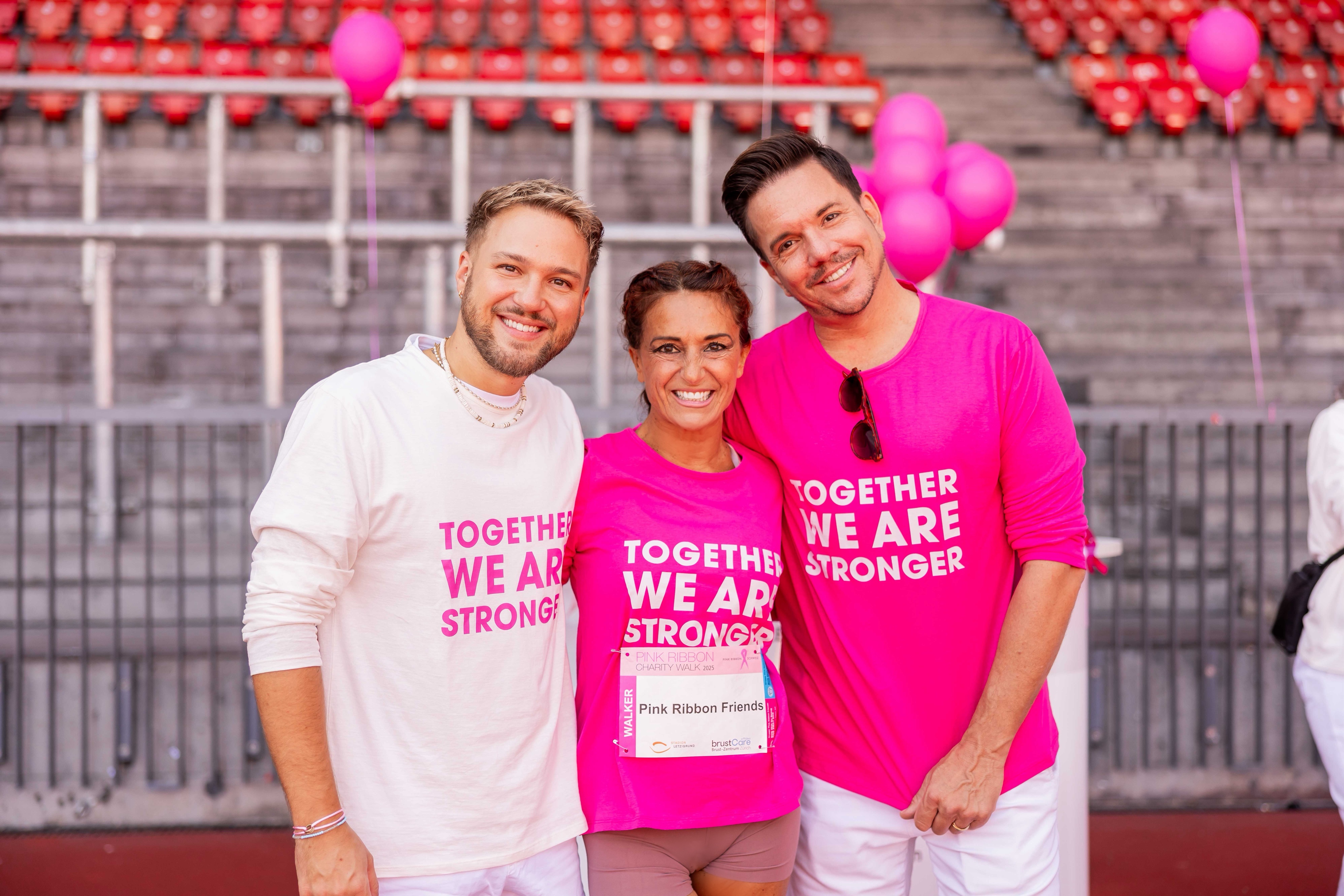 Pink ribbon walk