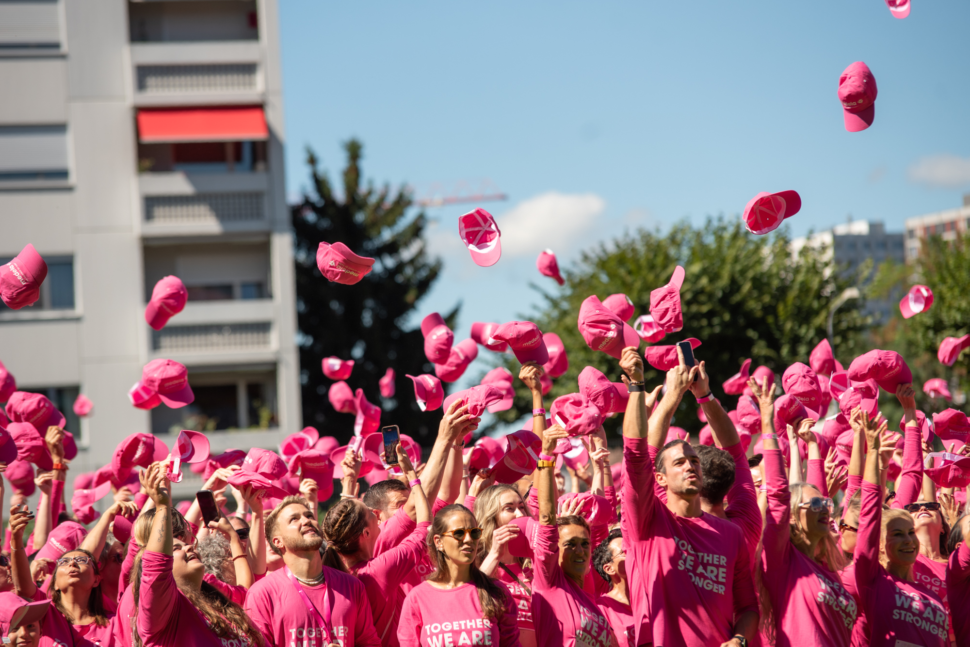 Pink ribbon walk